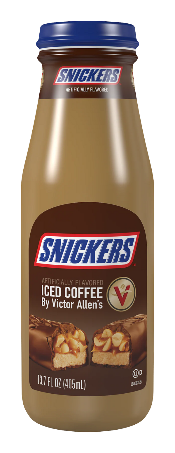 Buy Victor Allen's Snickers Iced Coffee USA (405ml)