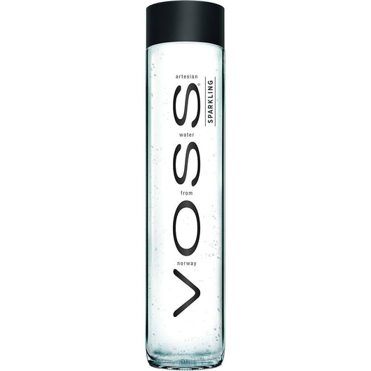 Buy Voss Sparkling Water Glass Bottle - 800ml