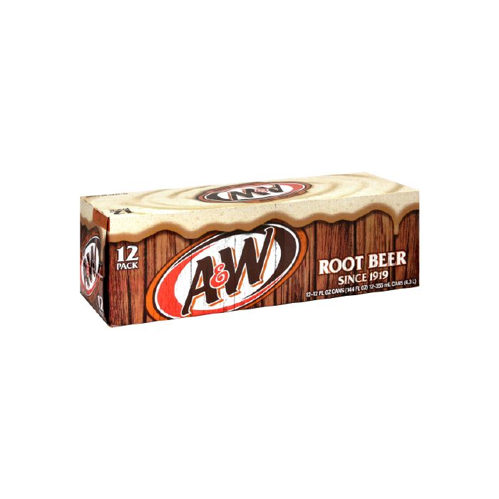 A&W Root Beer 12oz (355ml) - Classic, Refreshing Taste – MCR Snack