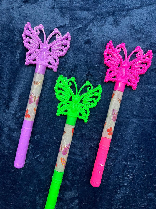 Buy LED Butterly Wand Assorted Colors (Each) - Mardi Gras Spot