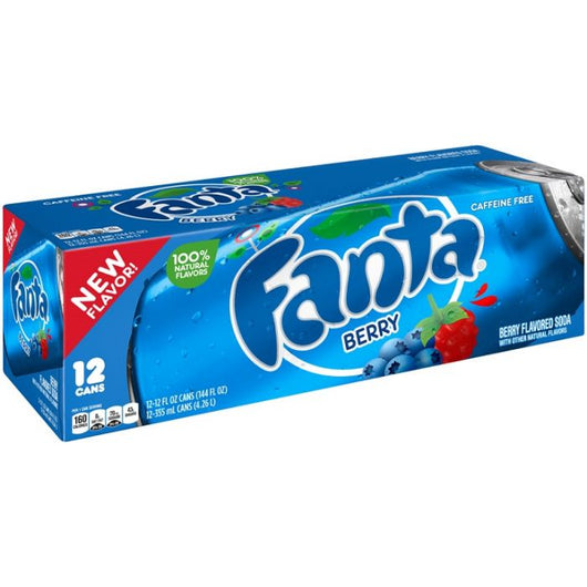 Buy Fanta Berry 12oz USA (355 ml) 12 Pack