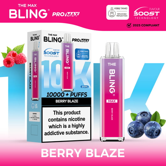 Buy The Crystal Bling Max 10000 Berry Blaze