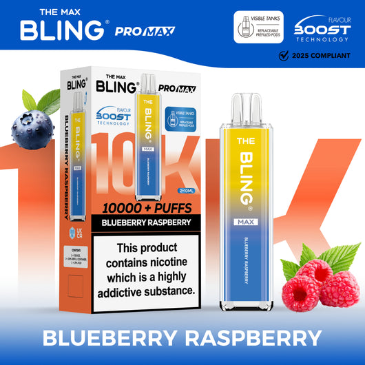 Buy The Crystal Bling Max 10000 Blueberry Raspberry