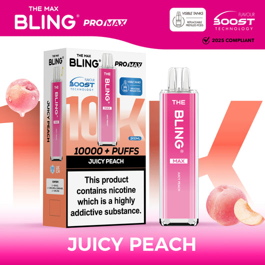 Buy The Crystal Bling Max 10000 Juicy Peach