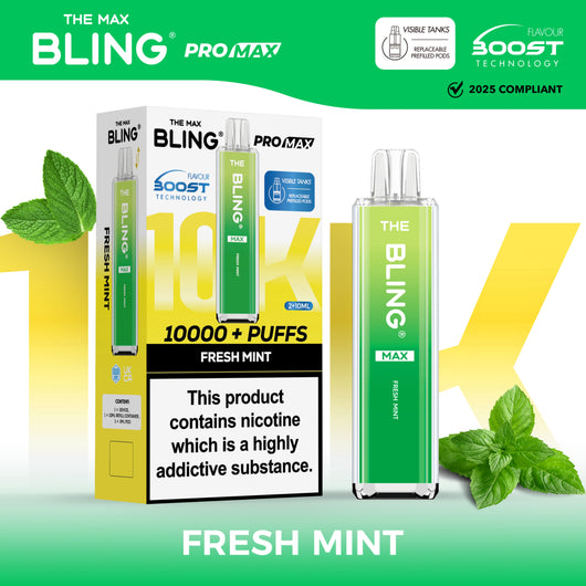 Buy The Crystal Bling Max 10000 Fresh Mint