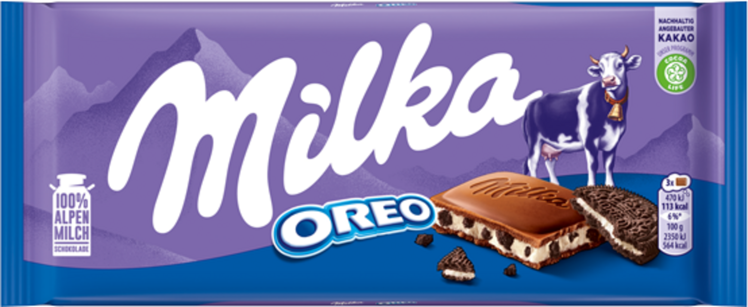Milka Oreo Chocolate Bar (100g) – MCR Snack Distro