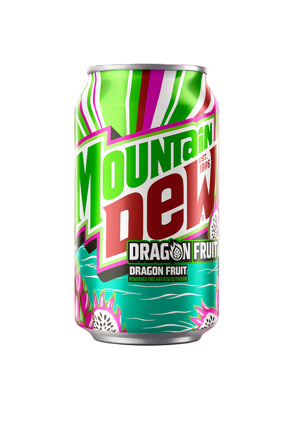 Buy Mountain Dew Dragon Fruit 12oz USA (355ml) Single Can