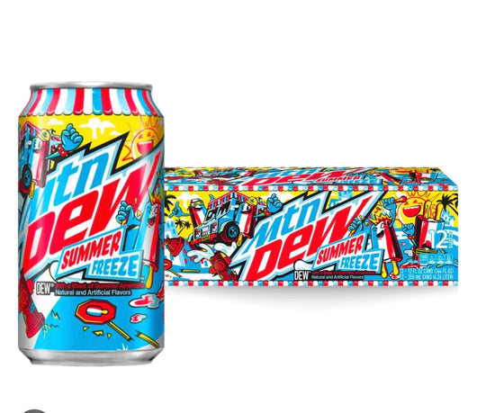 Buy Mountain Dew Summer Freeze 12oz USA (355ml) 12 Pack
