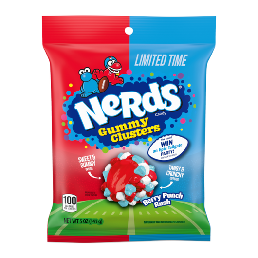 Buy Nerds Berry Punch Rush Gummy Clusters 5oz USA (141g)