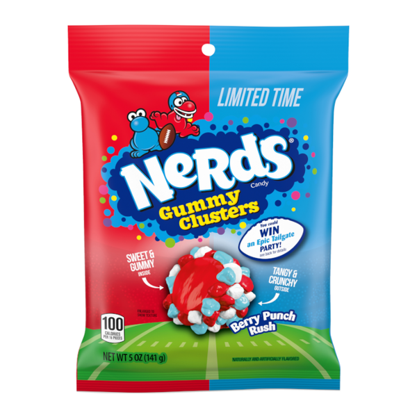 Buy Nerds Berry Punch Rush Gummy Clusters 5oz USA (141g)
