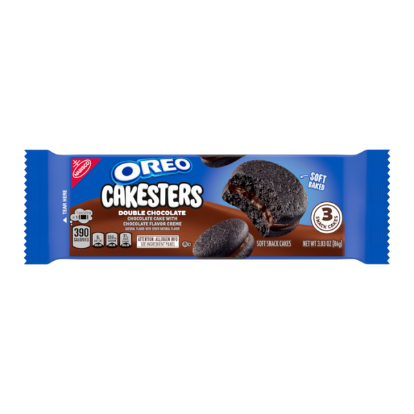 Buy Oreo Double Chocolate Cakesters USA - 3.03oz (86g)