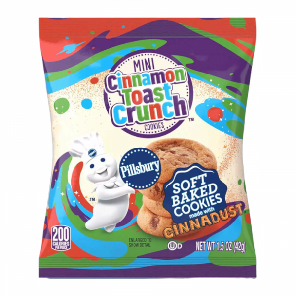 Buy Pillsbury Soft Baked Cinnamon Toast Crunch Mini Cookies 1.5oz Single Bag