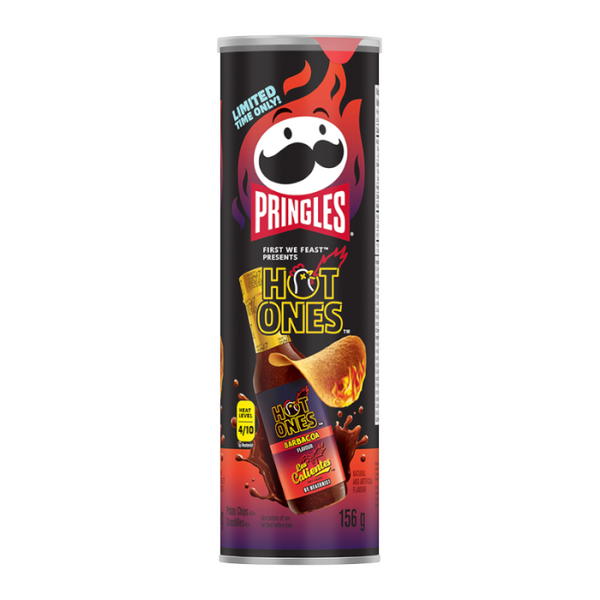 Buy Pringles Hot Ones Barbacoa Limited Edition Canada (156G)