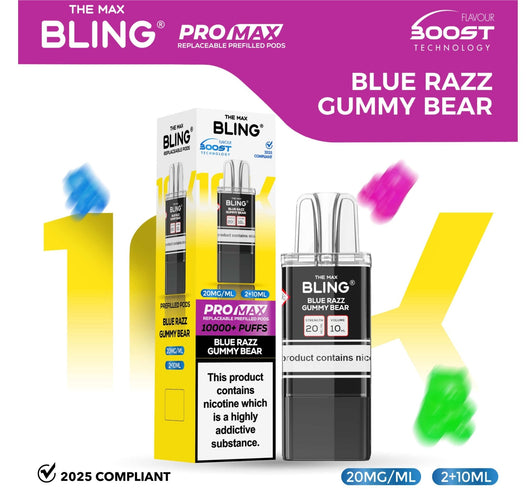 Buy The Bling 10k Pro Max Pods Box of 5