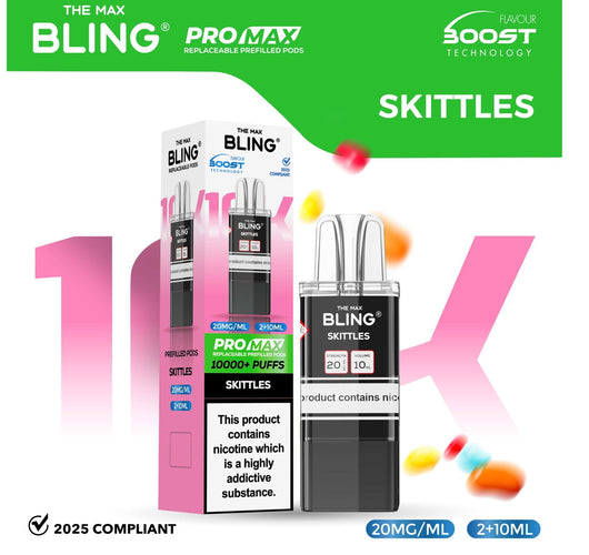 Buy The Bling 10k Pro Max Pods Box of 5