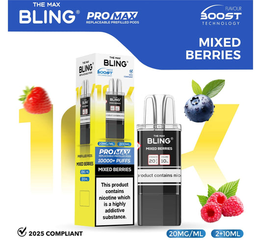 Buy The Bling 10k Pro Max Pods Box of 5